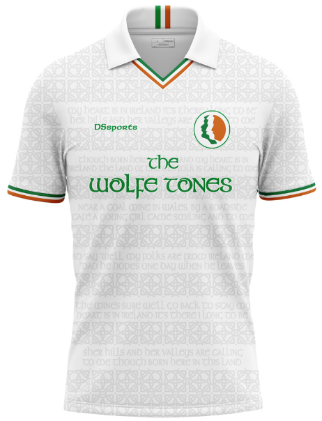 The Wolfe Tones 2026 Tour - Exclusive Football Top