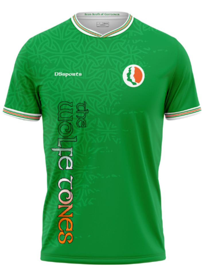 The Wolfe Tones Special Edition Top (Green, White, Orange)